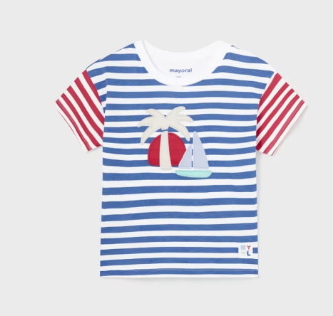 Baby striped t-shirt Better Cotton