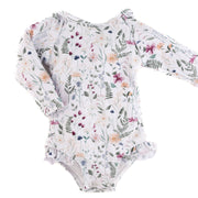The "Isla" Ruffle Rashguard Swimsuit