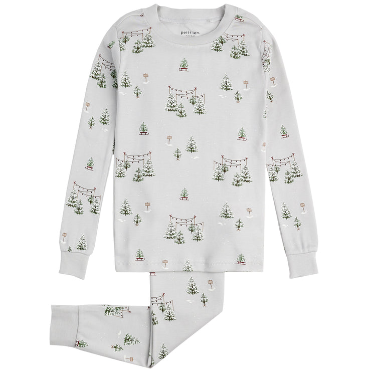Winter Tree Sleeve Pjs