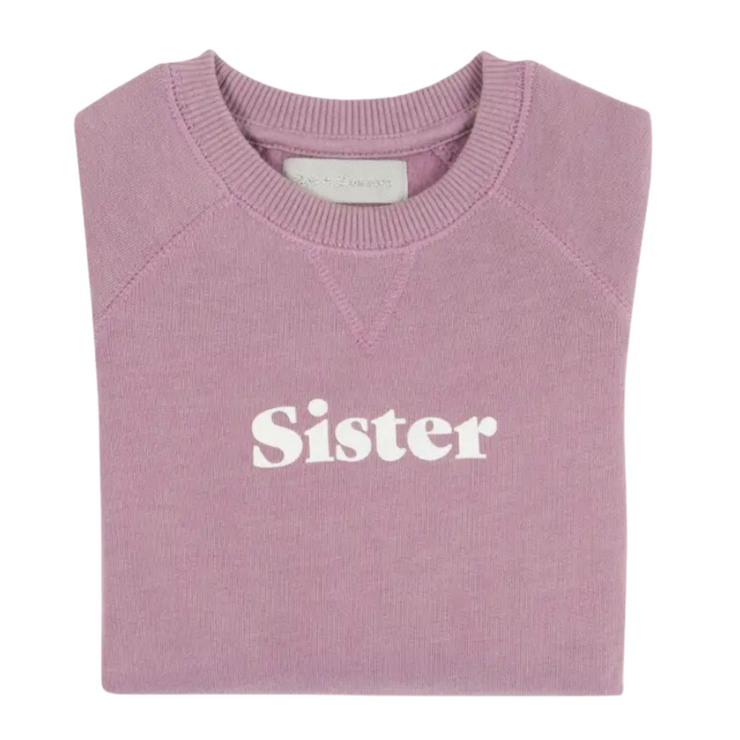 Violet 'SISTER' Sweatshirt