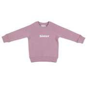 Violet 'SISTER' Sweatshirt