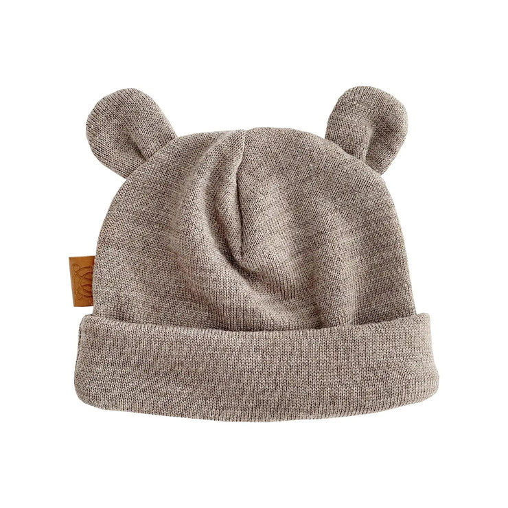 Merino Baby Hat - Taupe