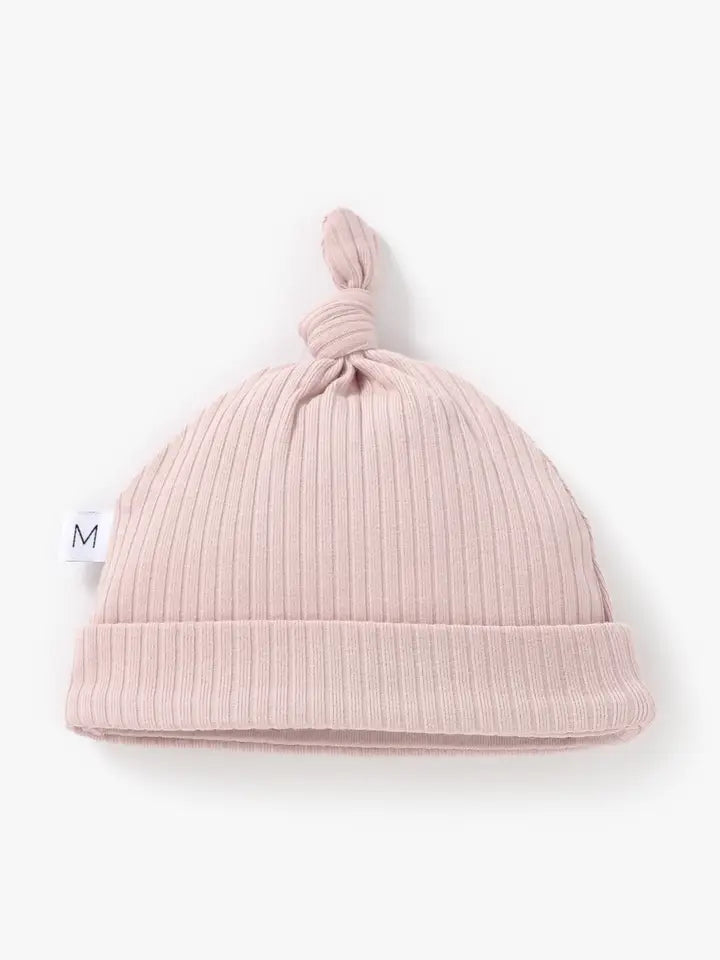Ribbed Knotted Hat