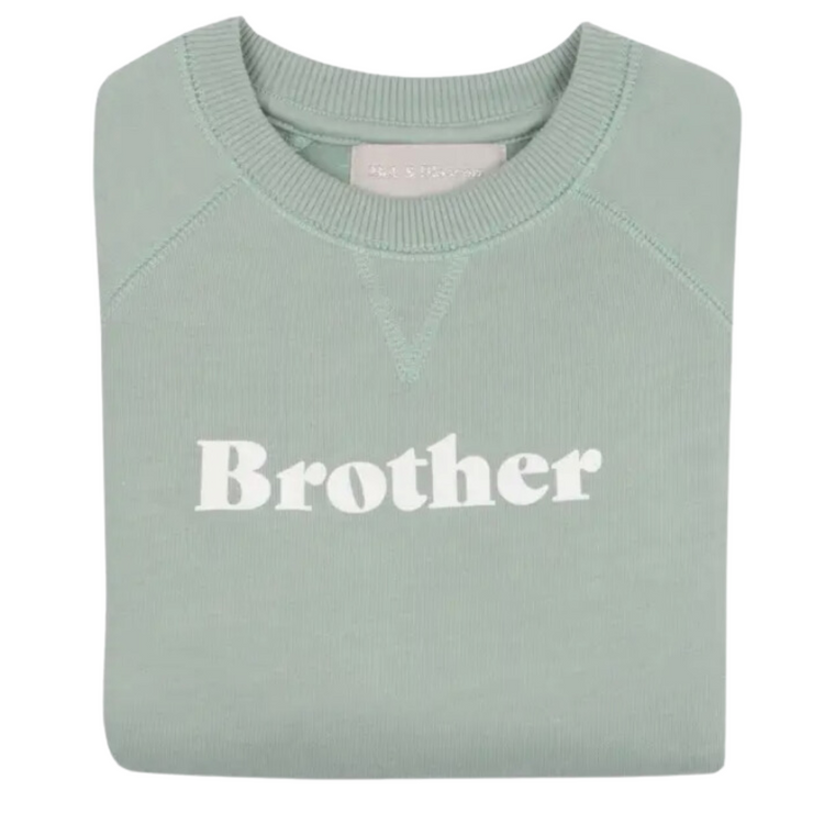 Sage 'BROTHER' Sweatshirt