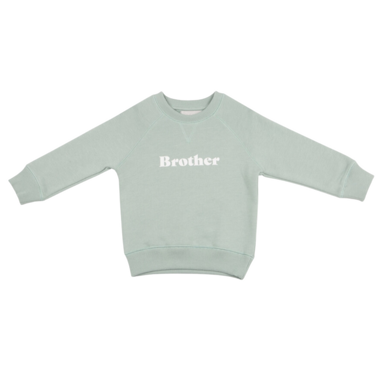Sage 'BROTHER' Sweatshirt