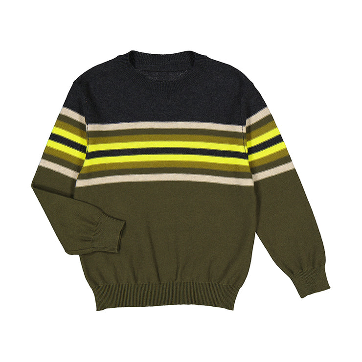 Color Striped Sweater