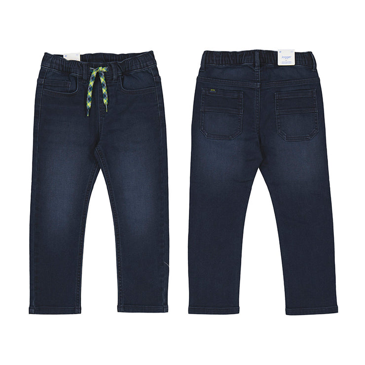 Dark Wash Soft Denim Jogger