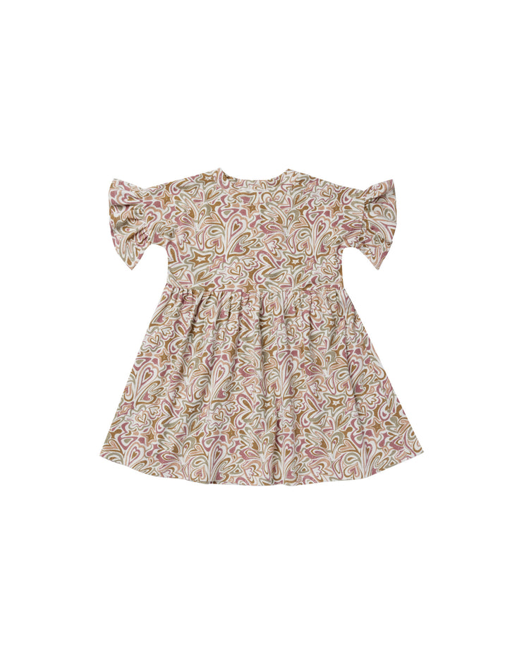 Jersey Babydoll Dress - Groovy