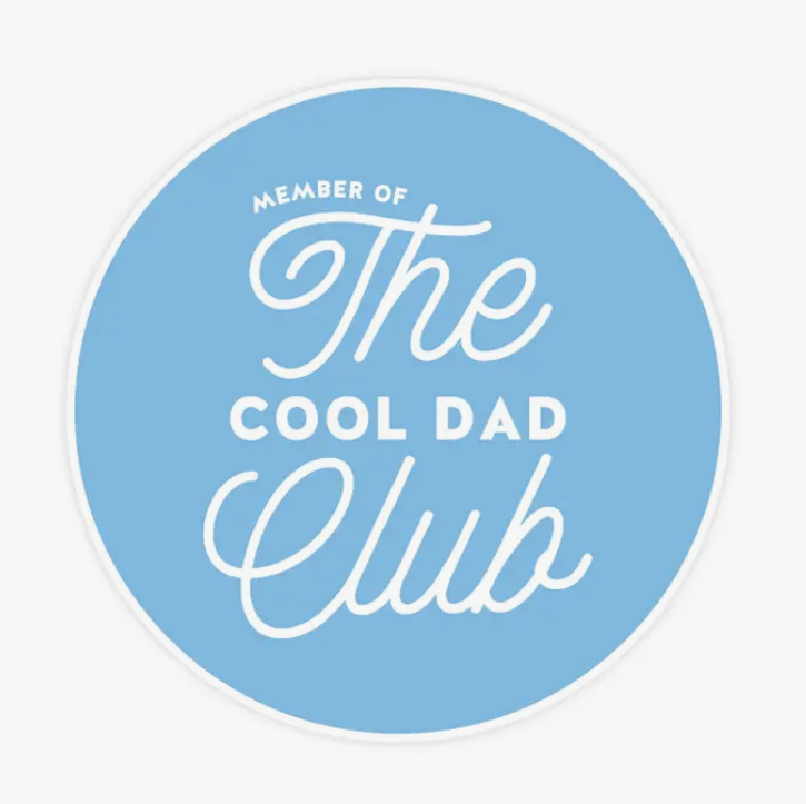 The Cool Dad Club Sticker