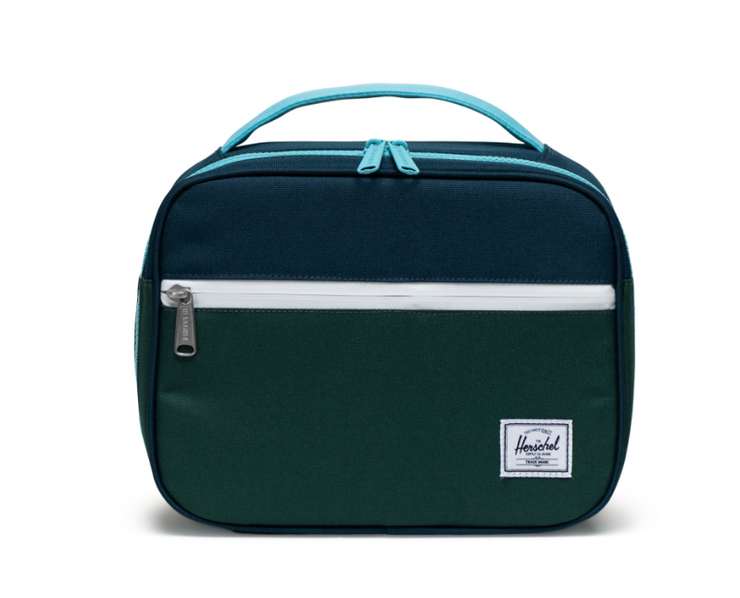 Pop Quiz Lunch Box - Hunter Green/Reflecting Pond/Sea Jet
