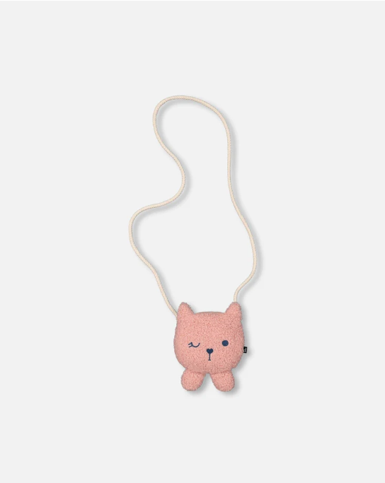 Sherpa Cat Bag, Rosette Pink