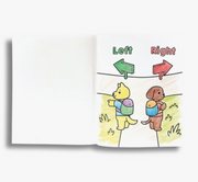 Toddler Color-in' Book: My First Opposites