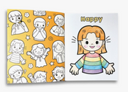 Toddler Color-in' Book: My First Feeling