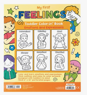 Toddler Color-in' Book: My First Feeling