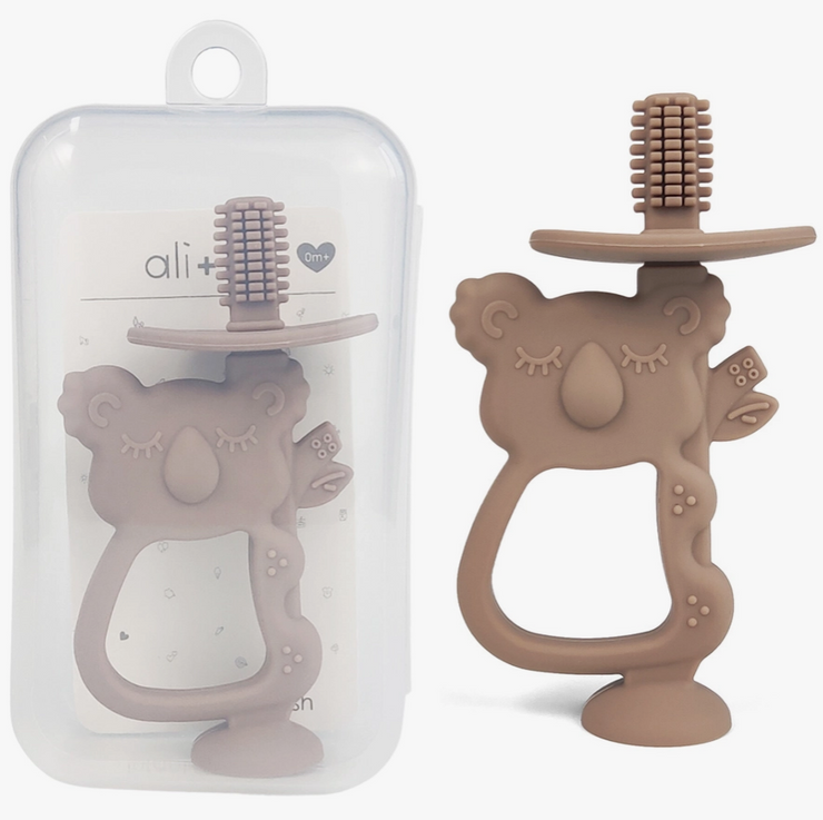 Training Toothbrush Oral Care Koala (Taupe)
