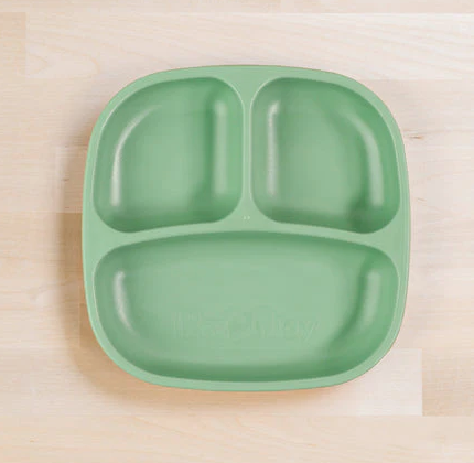 Sage Divided Plate