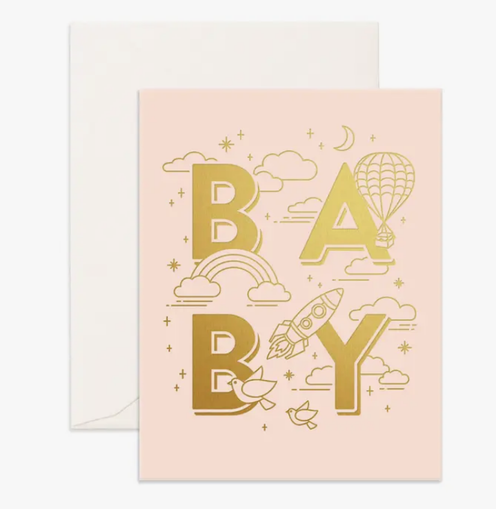 Baby Universe Greeting Card