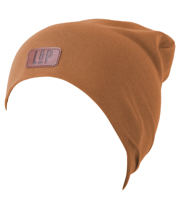 Boston Cotton Beanie - Caramel