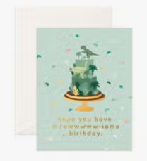 Dino Birthday Card