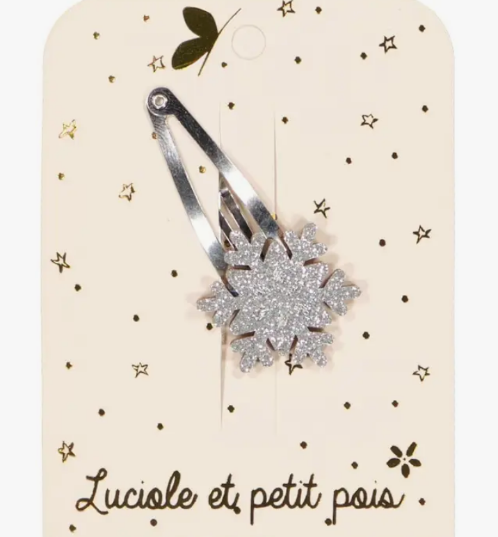 Snowflake Hair Clip