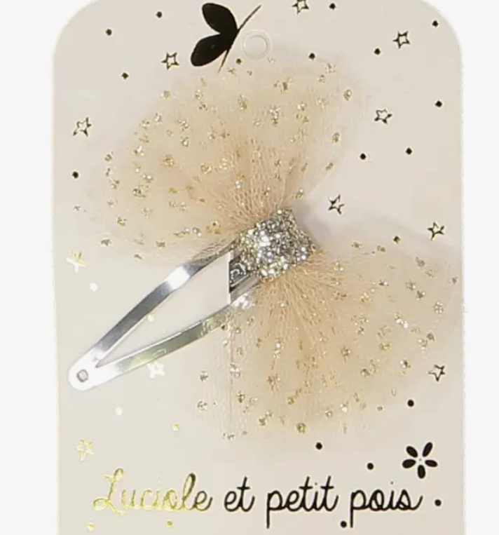 Tutu Hair Clip - Gold