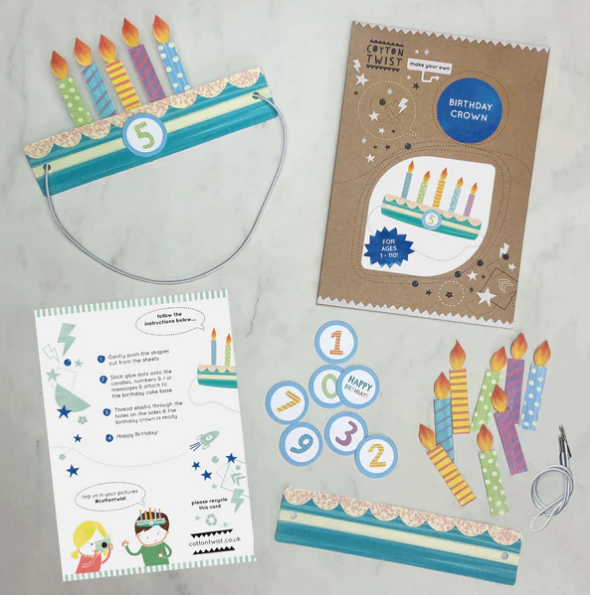 Make Your Own Birthday Crown Kit