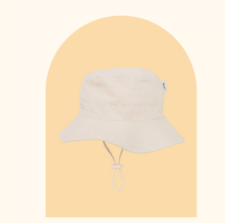 Cotton Sun Hat - Oatmeal