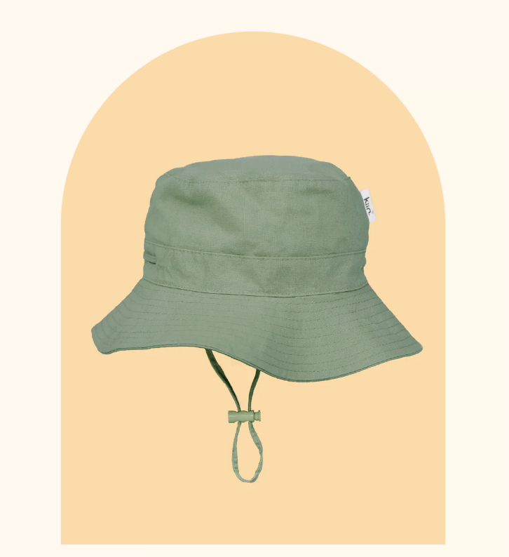 Cotton Sun Hat - Eucalyptus