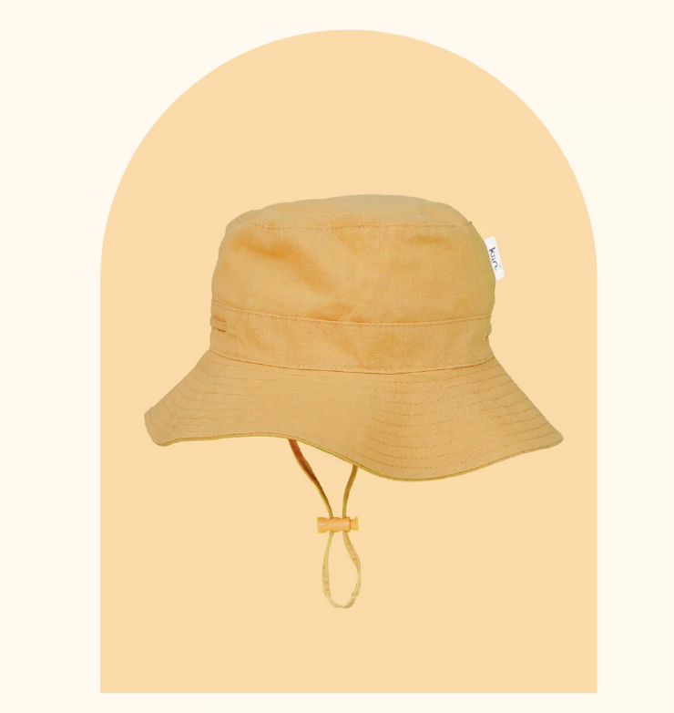 Cotton Sun Hat - Golden Tan