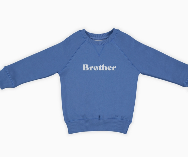 Sailor Blue 'BROTHER' Sweatshirt