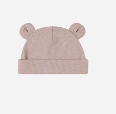 Baby Bear Beanie || Mauve