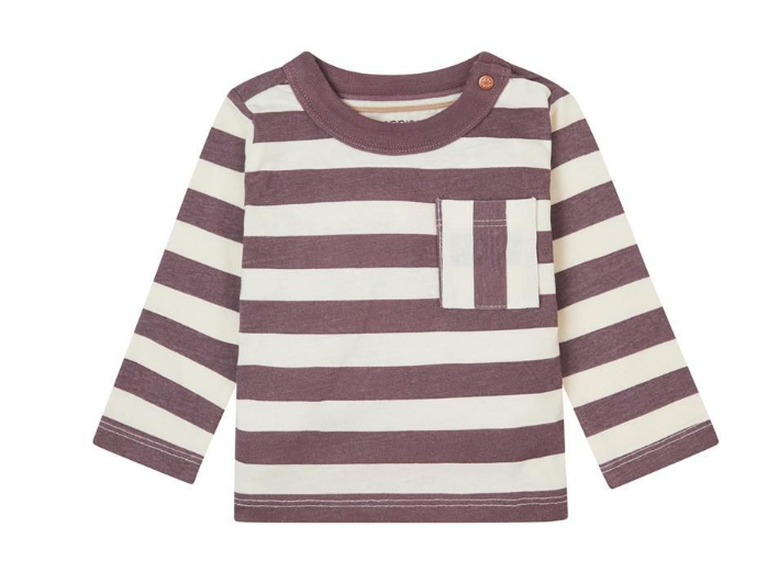 Boys Tee Givet Long SLeeve Stripe