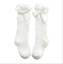 White Bow Stockings