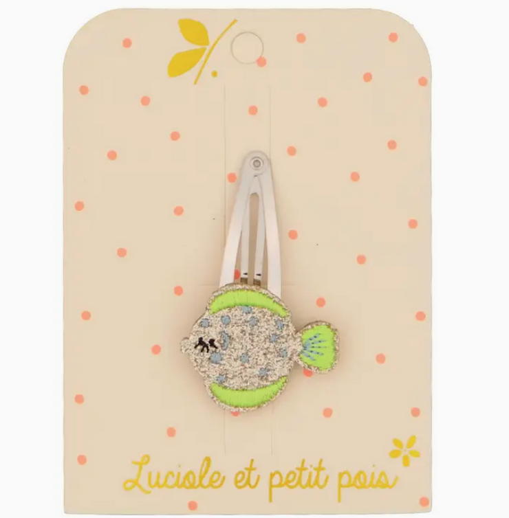 Polka Dot Fish Clip