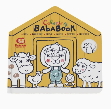 Farm Bababook - Coloring Book [24+ Months]