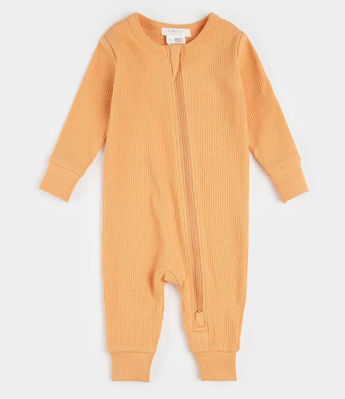 Apricot Modal Rib Sleeper