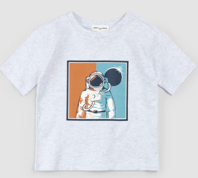 Astronaut Heather Grey T-Shirt