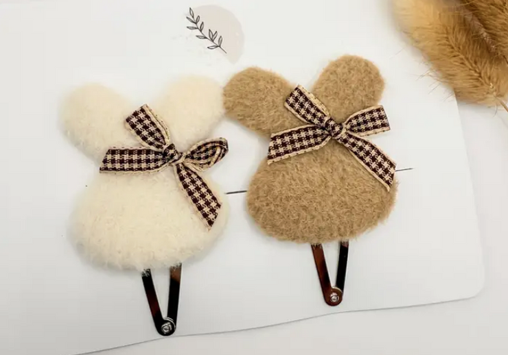 Set of Hair Pins - Bunnies