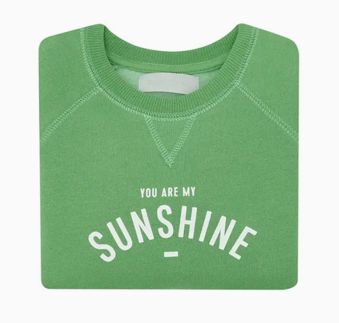 Grass Green 'You Are My Sunshine' Sweatshirt