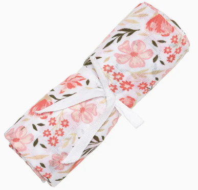 Cotton Muslin Swaddle - Flowers