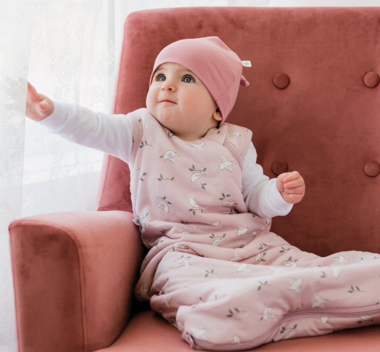 Newborn Bamboo Knotted Hat - Lotus