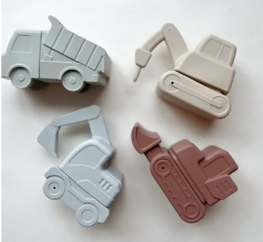 Construction Bath Toys - Pastel