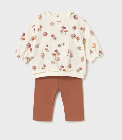 Newborn 2-Piece Set Cinnamon