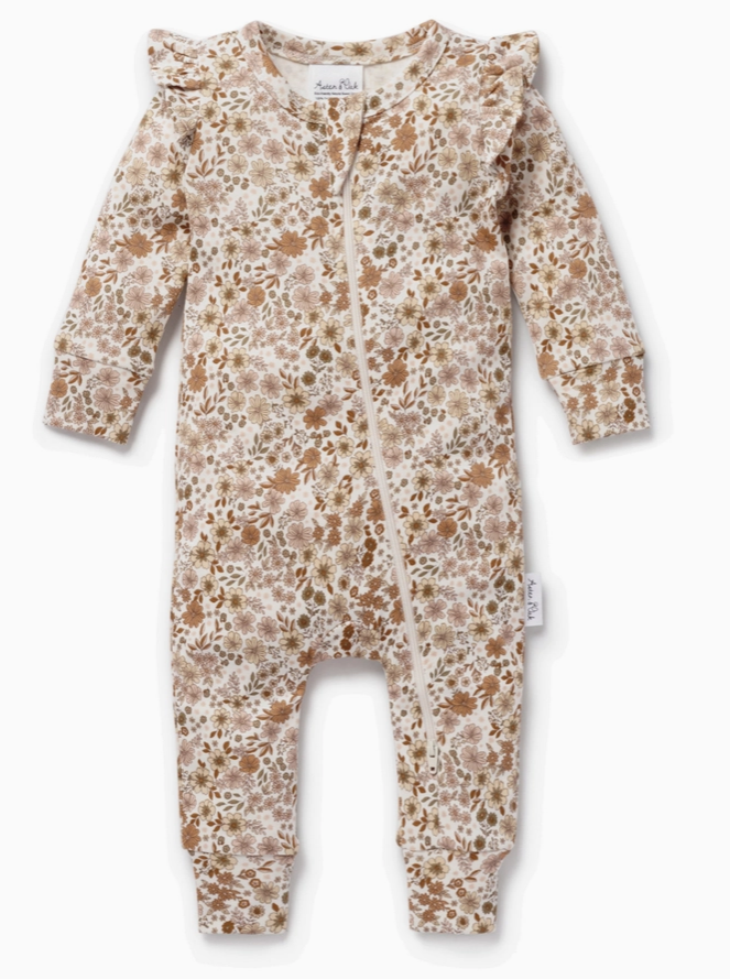 Bailey Floral Zip Romper