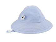 Infant Sun Protection Sunbeam Hat - Oxford Cotton