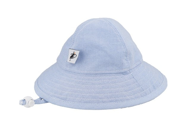 Infant Sun Protection Sunbeam Hat - Oxford Cotton