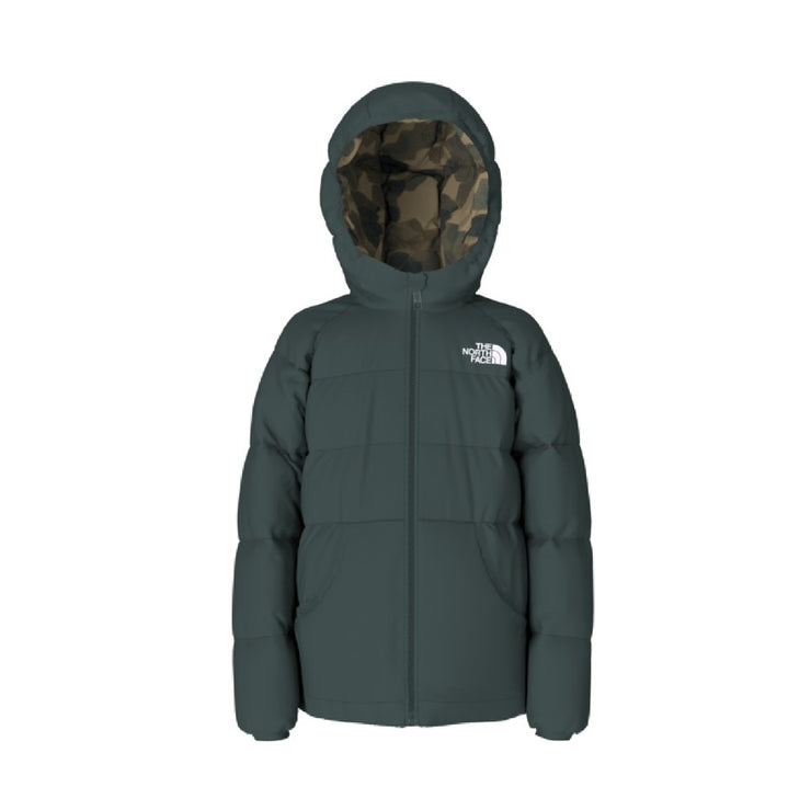 Dark Sage Kids' Reversible Perrito Hooded Jacket