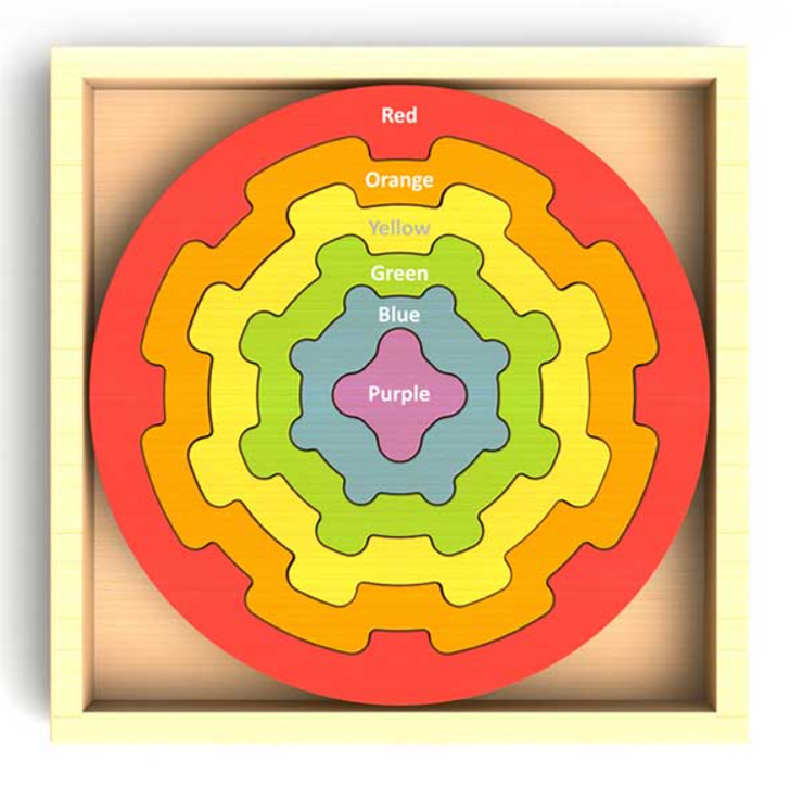 Gear Stacker - Multilingual Stacking Puzzle