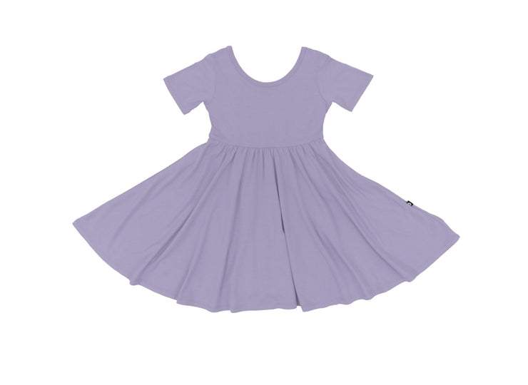 Twirl Dress in Taro