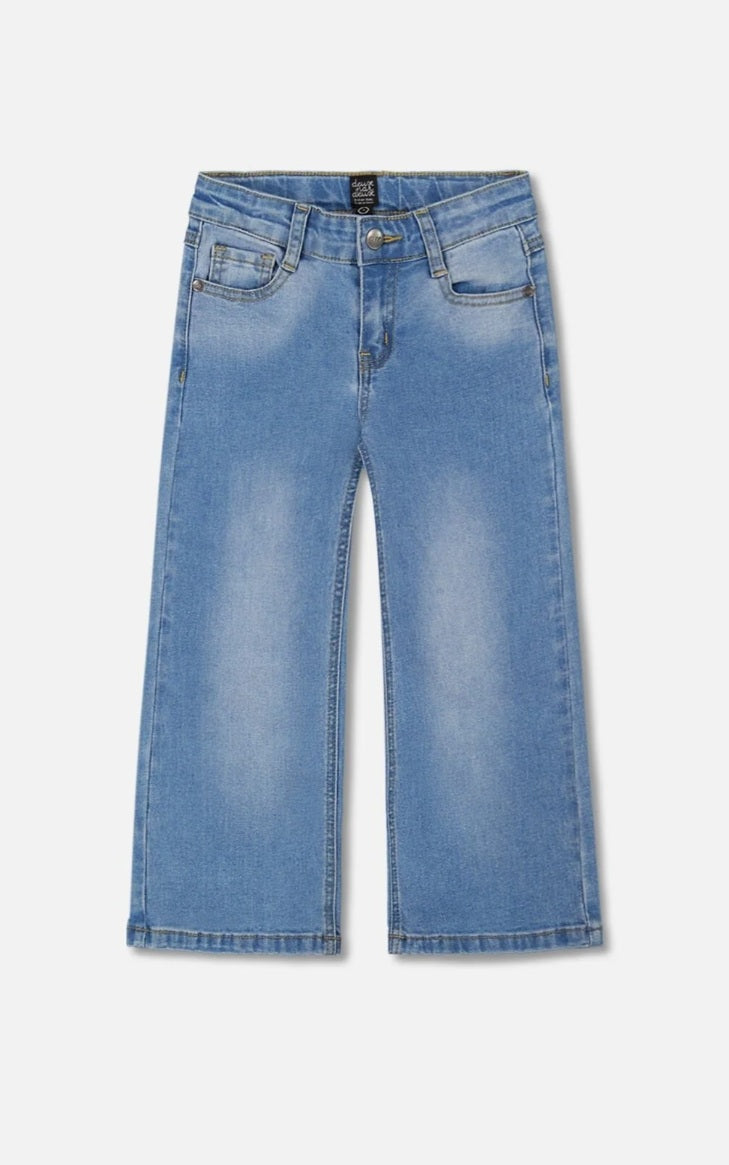 Wide Leg Jeans Denim Blue